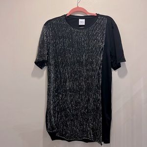 SOLD. Zara black shimmery shirt size L